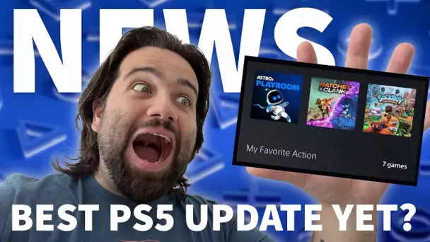 PS5 Update Brings Highly Requested Features | GameSpot