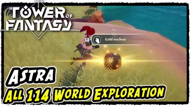 Astra All 114 World Exploration in Tower of Fantasy | Astra All Black & Gold Nucleus