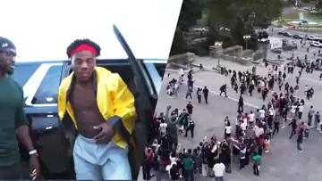 IShowSpeed recreates Rocky’s iconic steps scene in Philadelphia ! - Gaming Clips Rewind S1E4