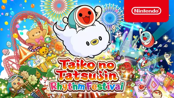Taiko no Tatsujin: Rhythm Festival - Digital Launch Trailer - Nintendo Switch
