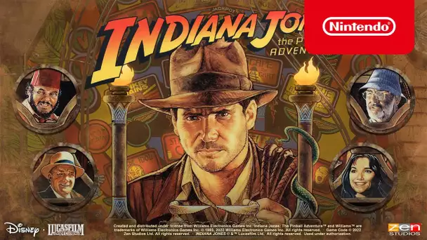 Pinball FX3 - Indiana Jones™: The Pinball Adventure - Launch Trailer – Nintendo Switch