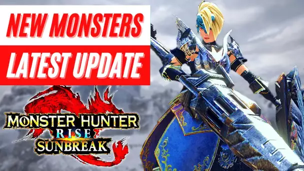 New Monsters Latest Free Title Update Reveal Monster Hunter Rise Sunbreak Discussion