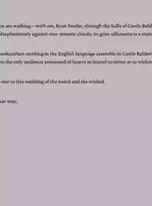 Even Some More Tales from Castle Balderstone