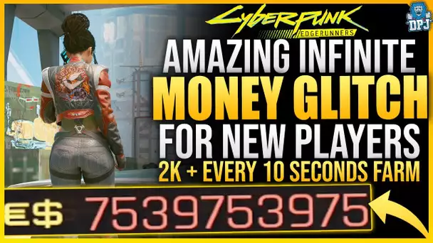 Cyberpunk 2077 - New BEST MONEY GLITCH FOR NEW PLAYERS - 2000+ Every 10 seconds - Fast & Easy - 1.6