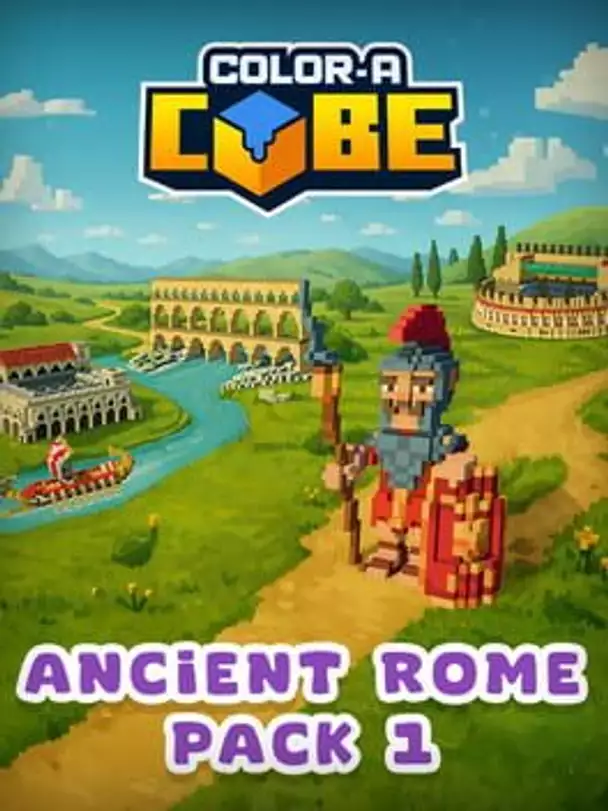 Color-A-Cube: Ancient Rome Pack #1