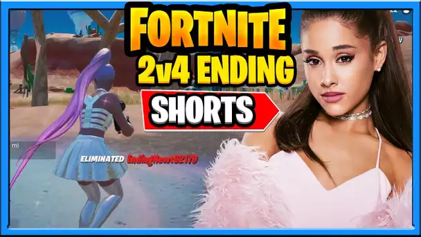 Fortnite Zero Build 2v4 ending #fortniteshorts #fortniteshort #shorts