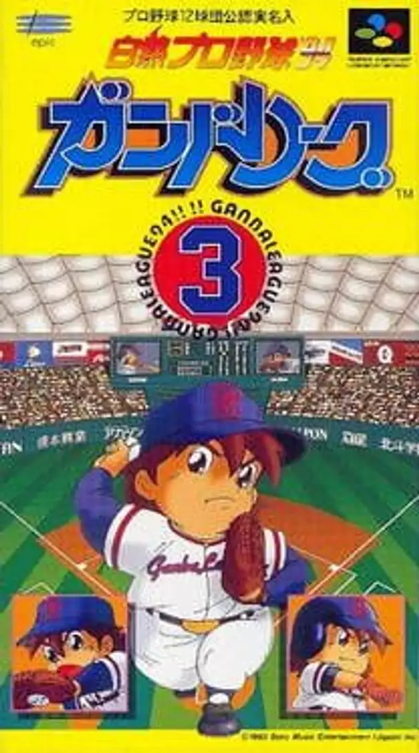 Hakunetsu Pro Yakyuu '94 Ganba League 3