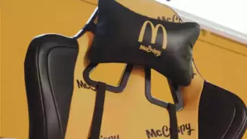 McDonald's announces today its new gaming chair!