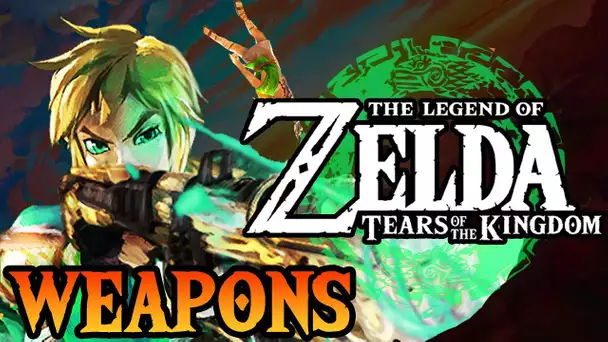 New Zelda Tears of the Kingdom Weapons!