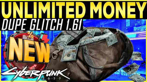 Cyberpunk 2077 UNLIMITED MONEY Duplication Glitch 1.61 - Easy and Fast Money Exploit - Level Up Fast