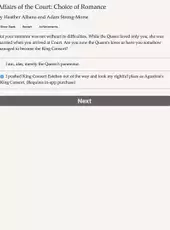 Affairs of the Court: Choice of Romance - Play as the Consort