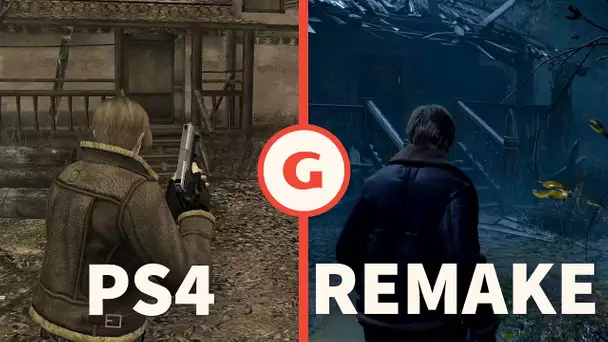 Resident Evil 4 Remake vs PS4 Comparison