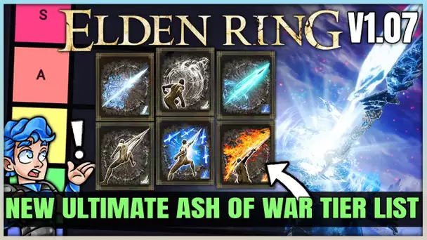 The New MOST POWERFUL Ash of War Tier List - Best Str Dex Int Faith Arcane Bleed Build - Elden Ring!