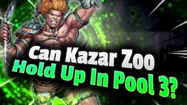 The Best Pool 3 Kazar Zoo Only Uses 1 Pool 3 Card?! - Marvel Snap Deck Guides