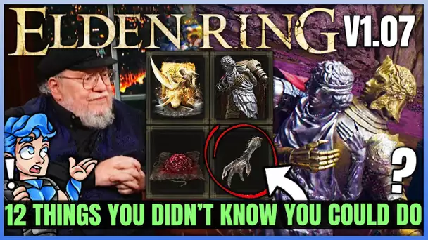 12 New Secrets You Didn't Know About in Elden Ring - OP Spirit Ash & New Armor Set - Tips & More!