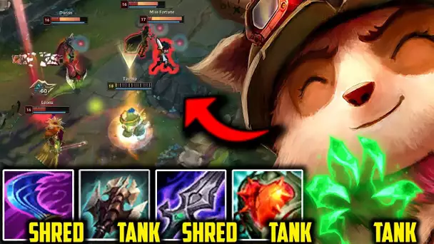 TEEMO BUT I'M TANK ON-HIT & DO THE MOST DAMAGE EVERY GAME (LEGIT TOO STRONG🔥) League of Legends