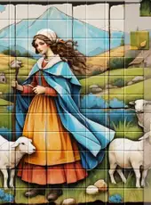 Master of Pieces Jigsaw Puzzle: Ceramic Mosaic