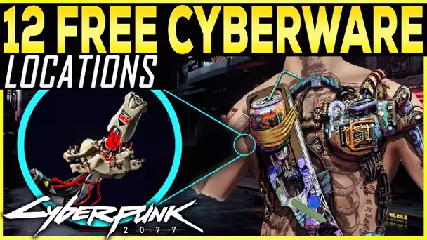 Cyberpunk 2077 - 12 FREE Cyberware Locations | Patch 1.6 - David Matinez Build - Become OP Fast