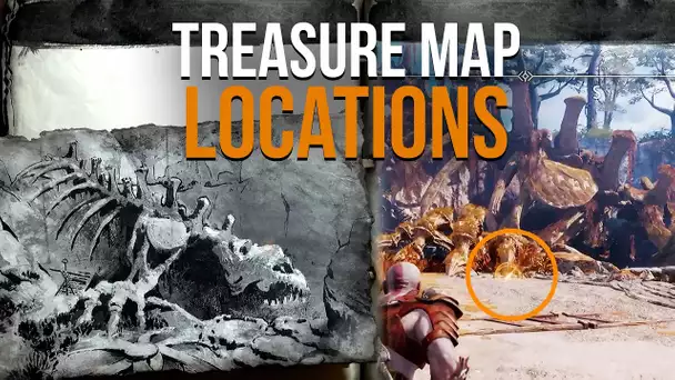 God of War Raganarok All Treasure Maps & Locations