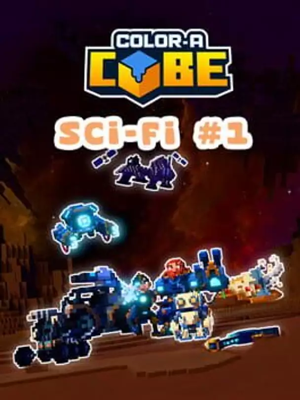 Color-A-Cube: Scifi Pack #1