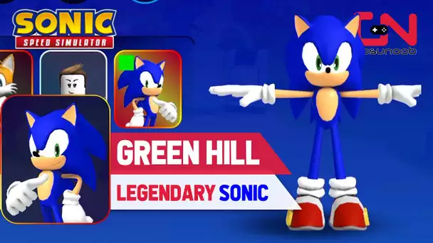 How to Unlock GREEN HILL LEGENDARY CHARACTER SONIC Speed Simulator