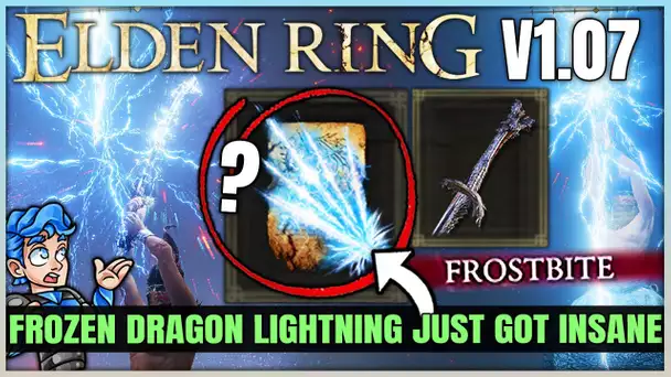 Frozen Dragon Lightning is Actually INSANE Now - Best Dragonscale Blade Faith Build - Elden Ring!