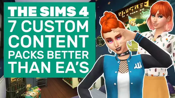 7 Sims 4 CC Packs That Are Better Than EA's | Best Custom Content Packs