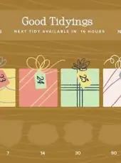 A Little to the Left: Good Tidyings