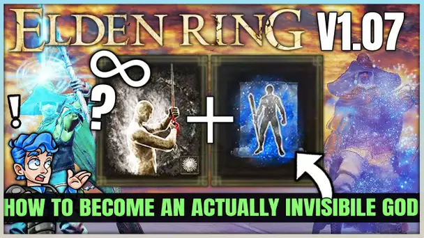 So This Actually BREAKS THE GAME - New Ash of War & Sorcery Invisible Combo - Best Elden Ring Build!