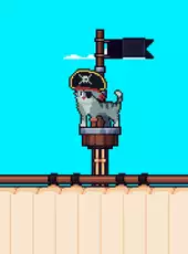 Rooftop Rascal: The Pirate Cat