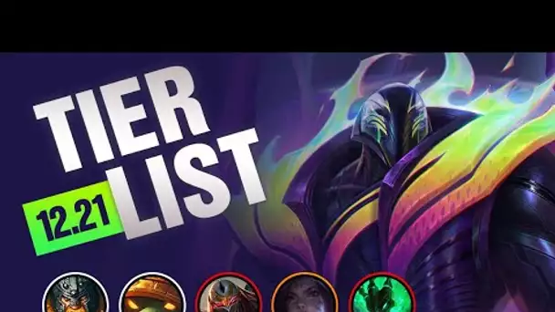 PATCH 12.21 TIER LIST for LOW ELO Final Patch of Season 12!