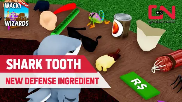 How to Unlock Shark Tooth Ingredient in Wacky Wizards Defense Update