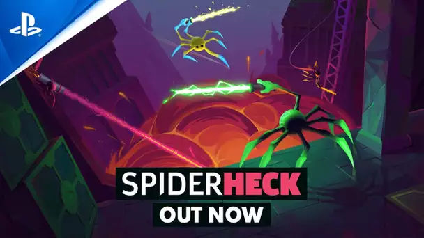 SpiderHeck - Launch Trailer | PS5 & PS4 Games