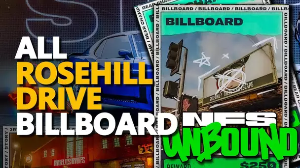 Rosehill Drive Billboard NFS Unbound