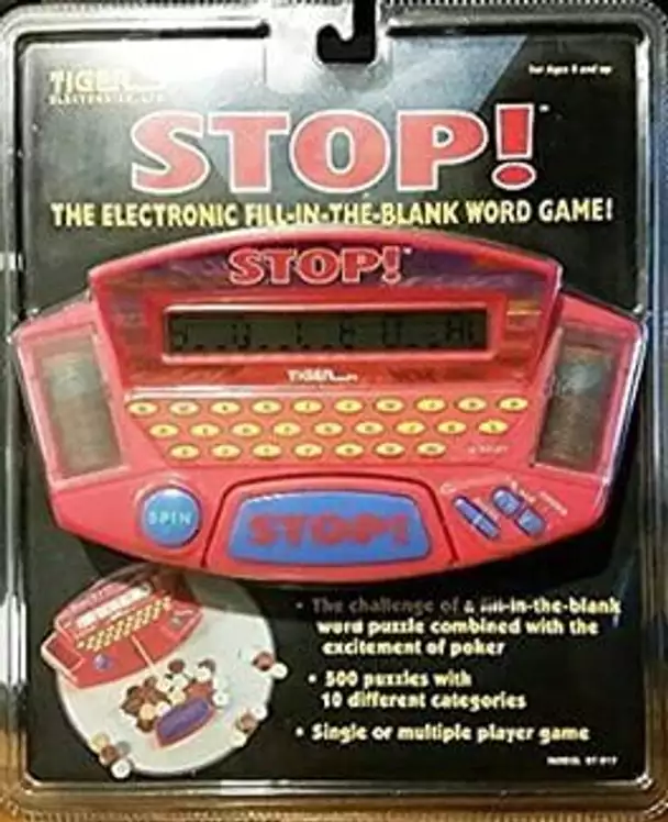 Stop! Fill-in-the-Blank Word Game