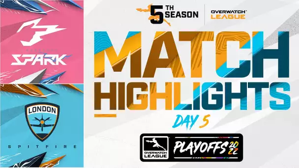 @Hangzhou Spark vs @London Spitfire | Playoffs Highlights | Day 5