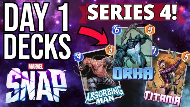 Day 1 Decks For EVERY SERIES 4 CARD | Marvel SNAP