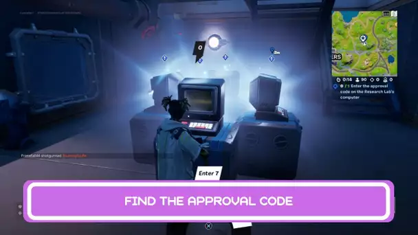 Find The Approval Code | Paradise Quests | Fortnite