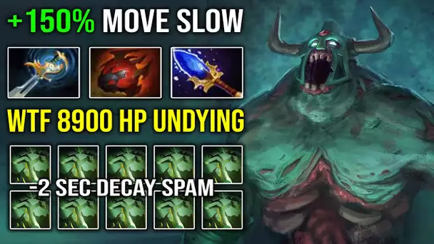 WTF 8900 HP UNDYING -2 Second CD Decay Spam with Max Strength 150% Move Slow Dota 2