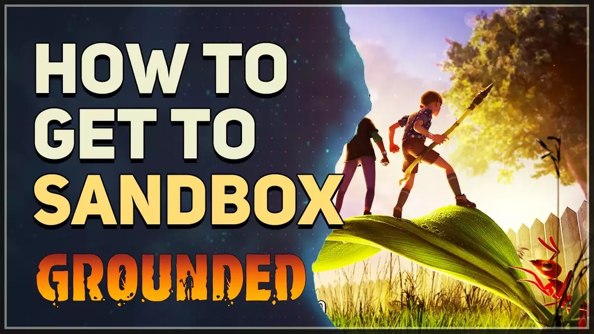 how to get in the sandbox grounded