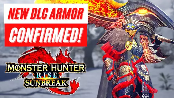 New Armor DLC Reveal Gameplay Event Quest Monster Hunter Rise Sunbreak News
