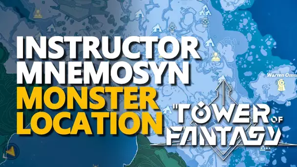 Instructor Mnemosyne Tower of Fantasy Monster