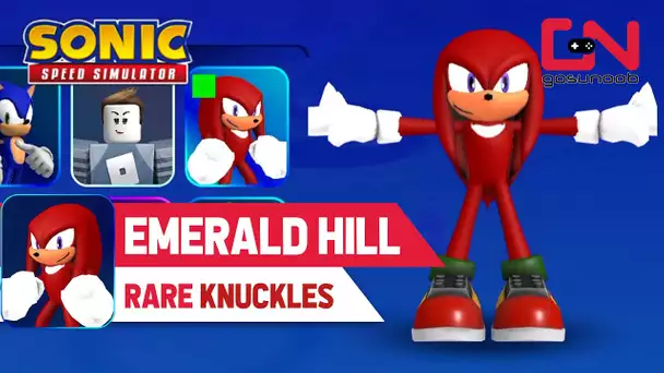 Where to Find EMERALD HILL Rare Character Sonic Speed Simulator