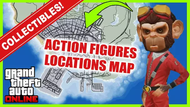 ACTION FIGURES LOCATIONS MAP *GTA Collectibles* Where To Find All The Action Figures?