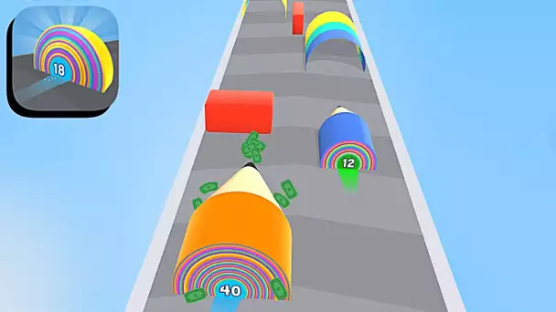 Wrapper Runner ​- All Levels Gameplay Android,ios (Levels 65-67)