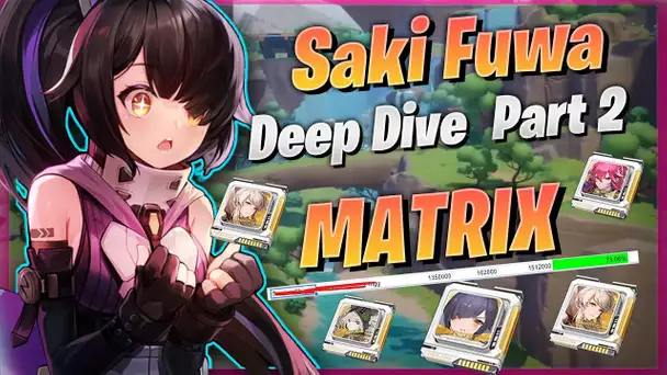 What's the BEST MATRIX Build for Saki Fuwa | Guide [ Tower of Fantasy ]