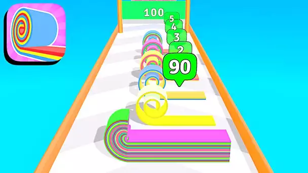 Roll Layers ​- All Levels Gameplay Android,ios (Levels 16-18)