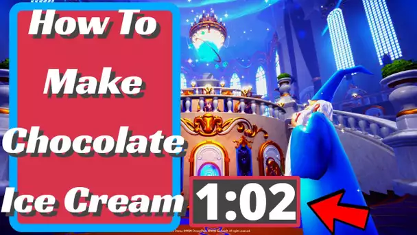 How To Cook Chocolate Ice Cream In Disney Dreamlight Valley