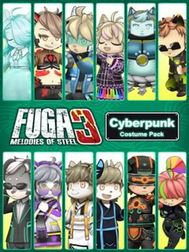 Fuga: Melodies of Steel 3 - Cyberpunk Costume Pack