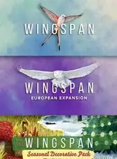 Wingspan + European Expansion + Seasonal Decorative Pack